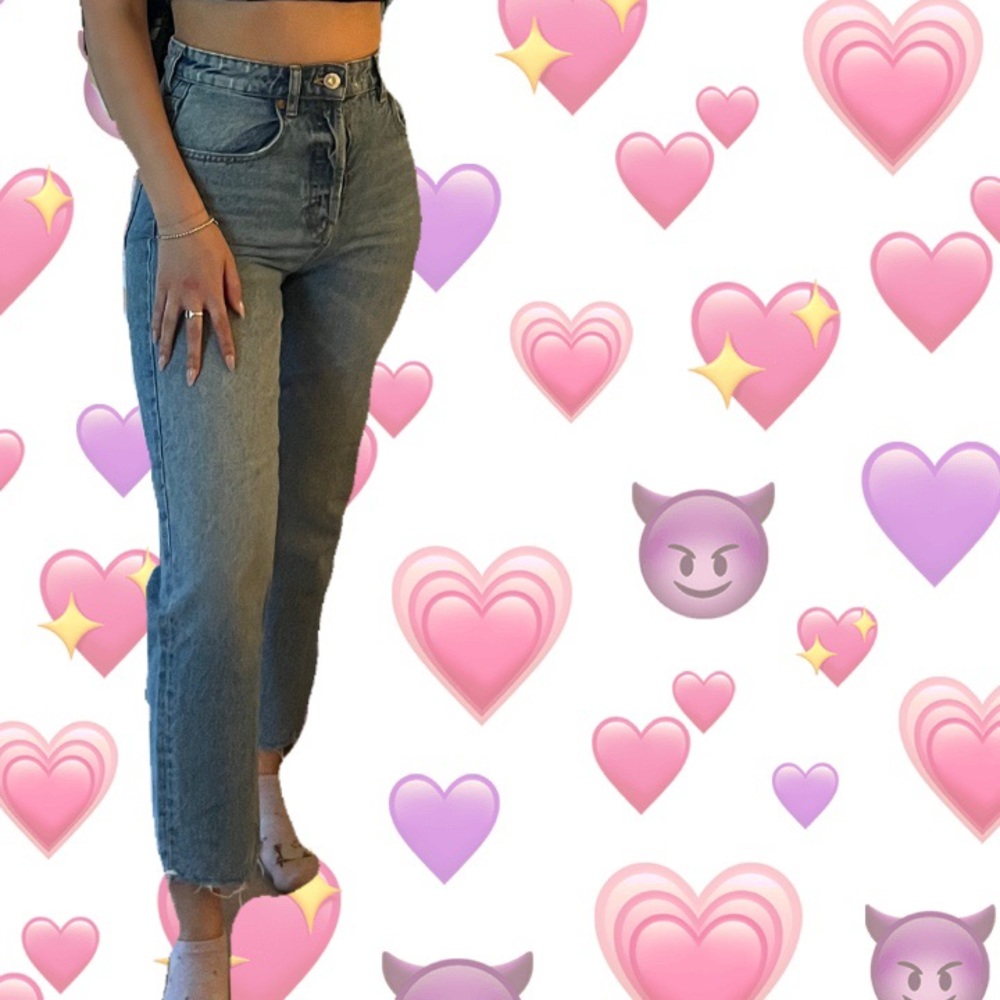 ZARA Straight Leg Jeans